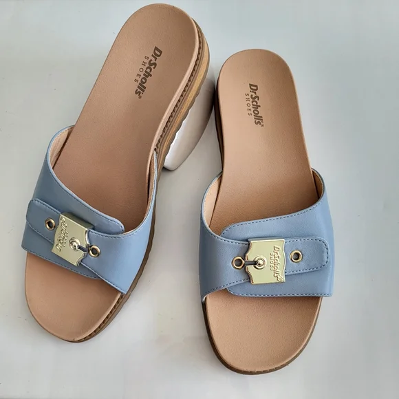 Dr. Schooll's Island Icon Buckle Slide Sandals. - Picture 11 of 11